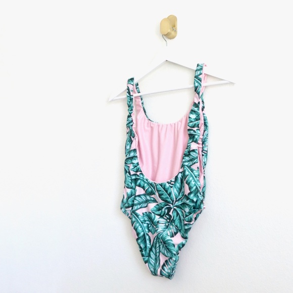 NEW! Kenny Flowers Watercolors The Beverly Hills ONE PIECE Swimsuit Tropical M - Picture 7 of 7